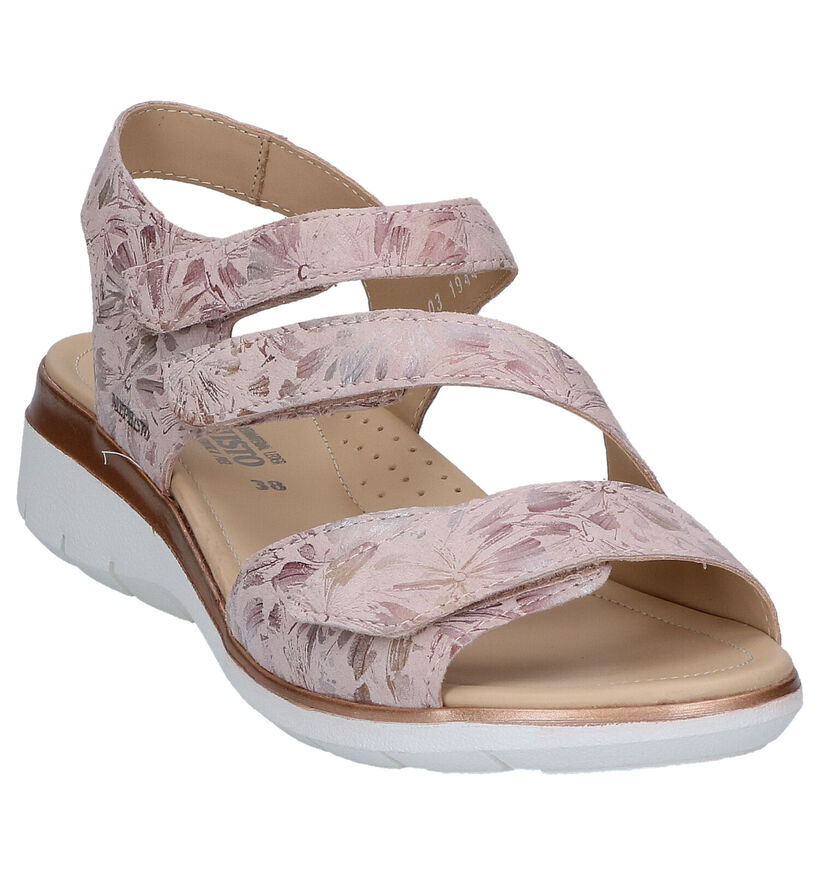 Mephisto Klodia Roze Sandalen in nubuck (271951)