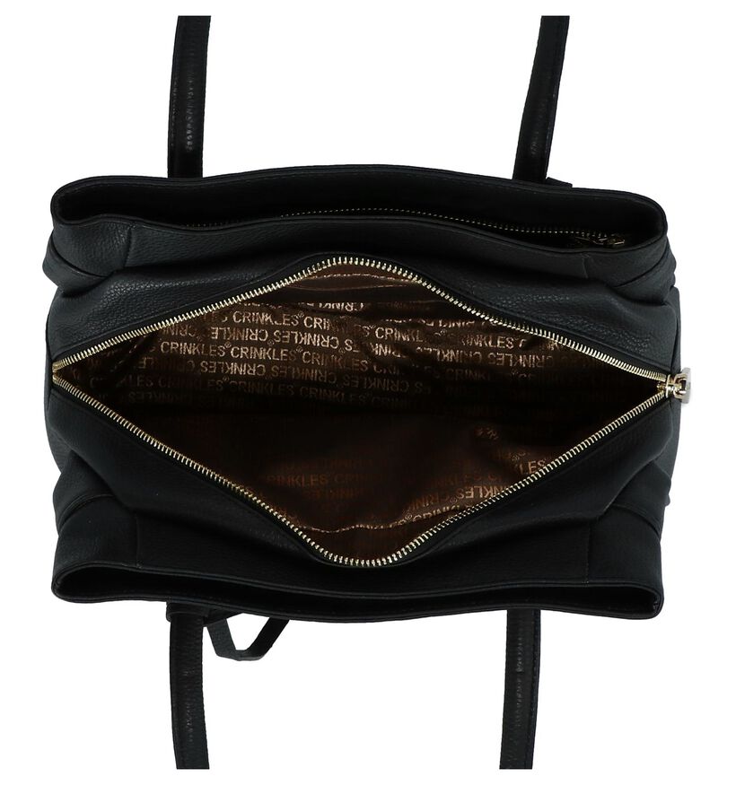 Crinkles Lila Handtas in leer (295303)