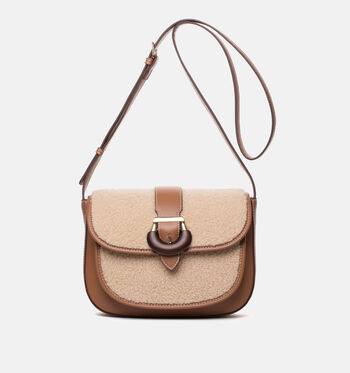 Laurent David Sacs porté croisé Noir/Taupe