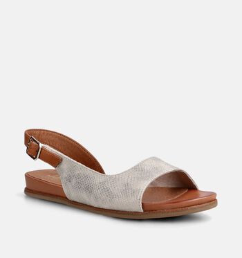 Jana Sandalen Zwart/Goud