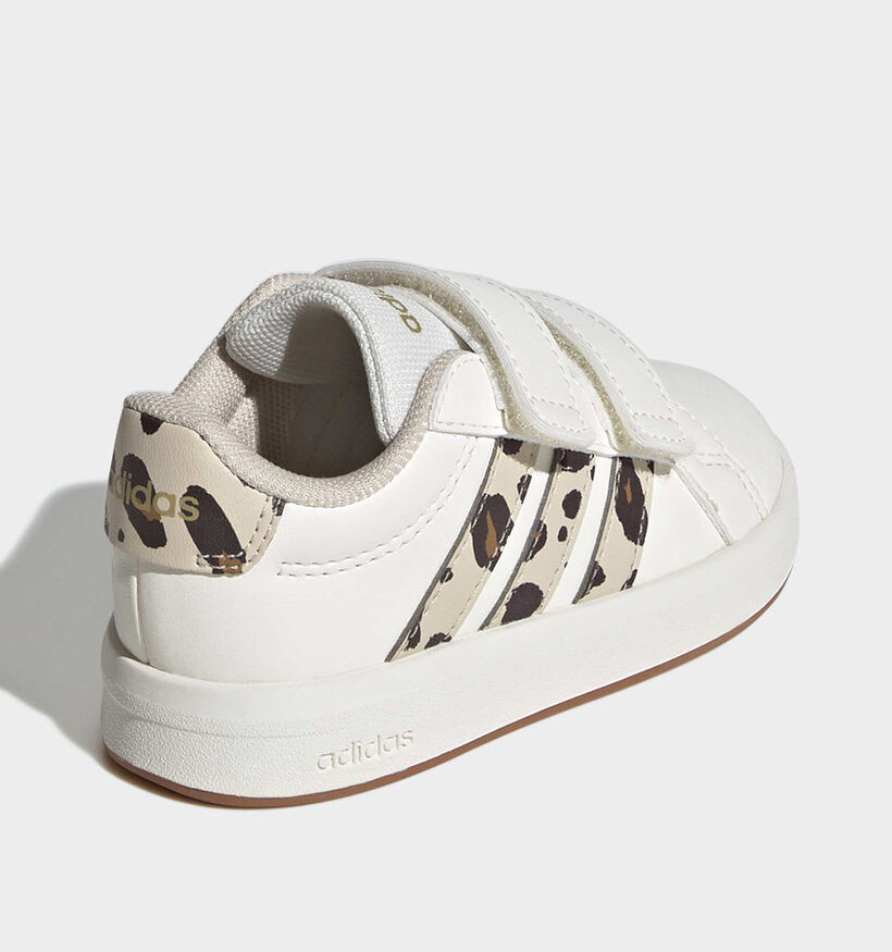 adidas Grand Court 3.0 Witte Sneakers voor meisjes (372844) - geschikt voor steunzolen