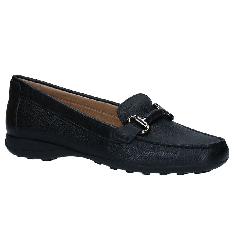Geox Donna Mocassins en Noir en cuir (277057)