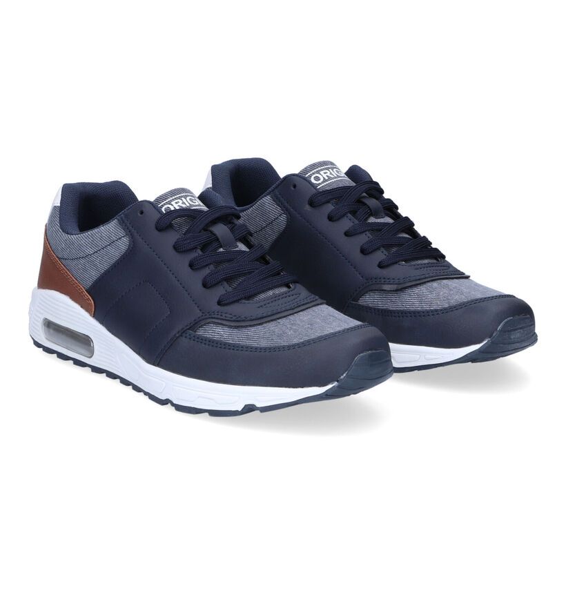 Origin Blauwe Sneakers voor heren (306647) - geschikt voor steunzolen