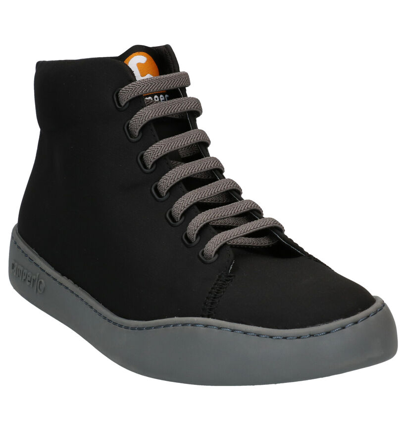 Camper Peu Chaussures hautes en Noir en textile (299802)