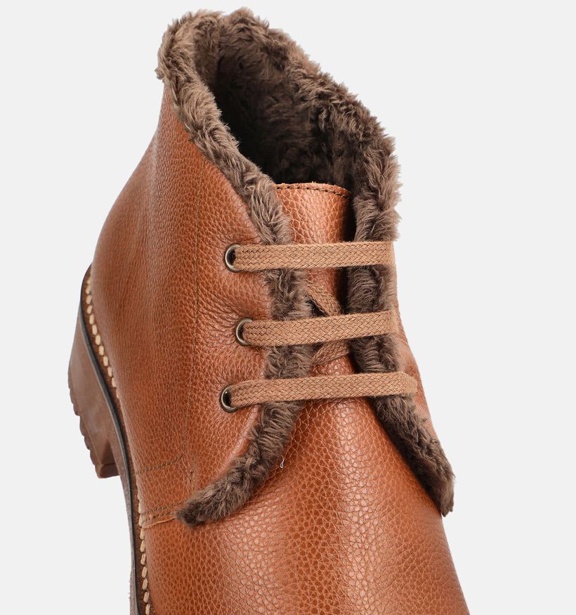 Pitillos Bruine Boots met Veter voor dames (379734) - geschikt voor steunzolen