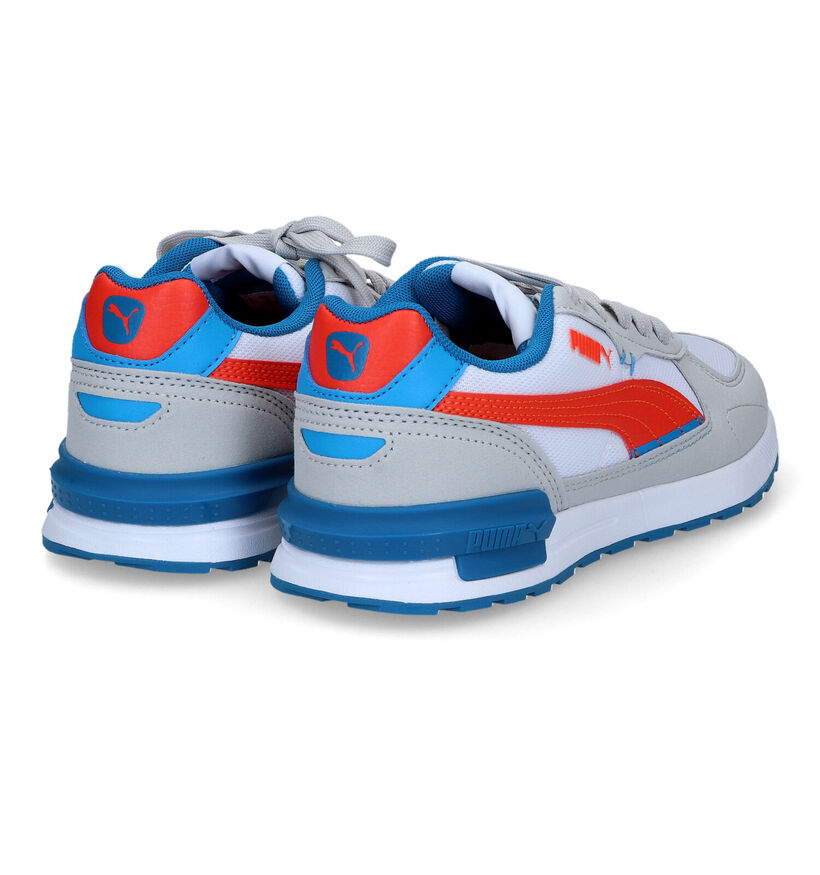 Puma Graviton JR Grijze Sneakers voor jongens (307181) - geschikt voor steunzolen