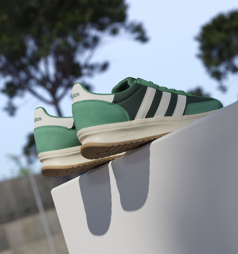 adidas Run 70s 2.0 Groene Sneakers voor jongens, heren (350190)
