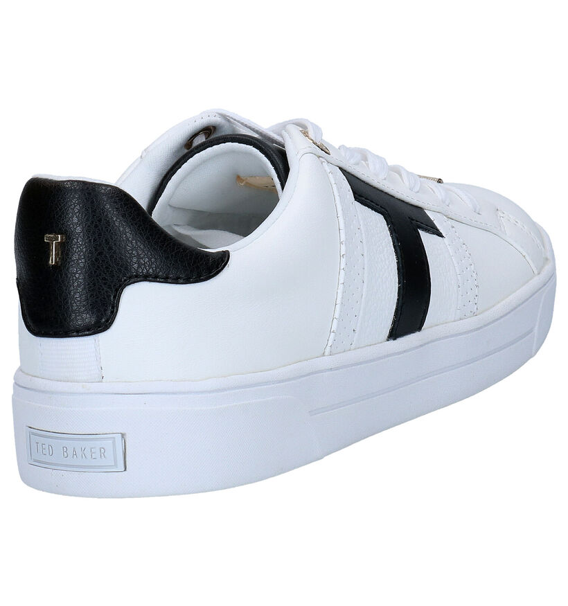 Ted Baker Tenperf Baskets en Blanc en cuir (269410)