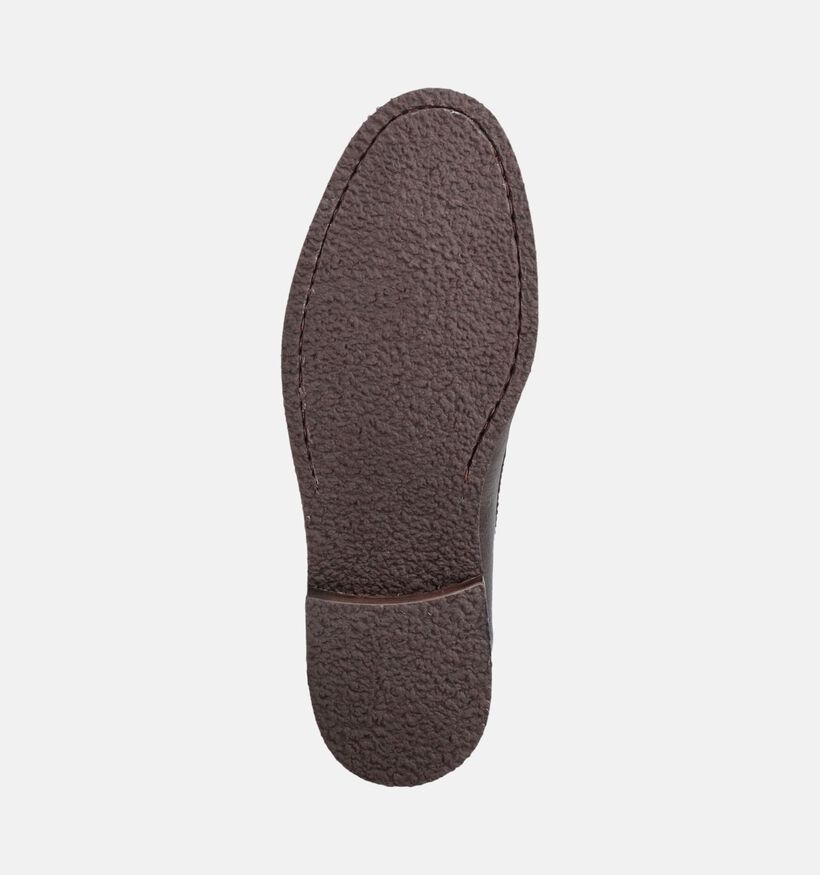Ambiorix Mocassins en Brun fonc&eacute; pour hommes (381984)