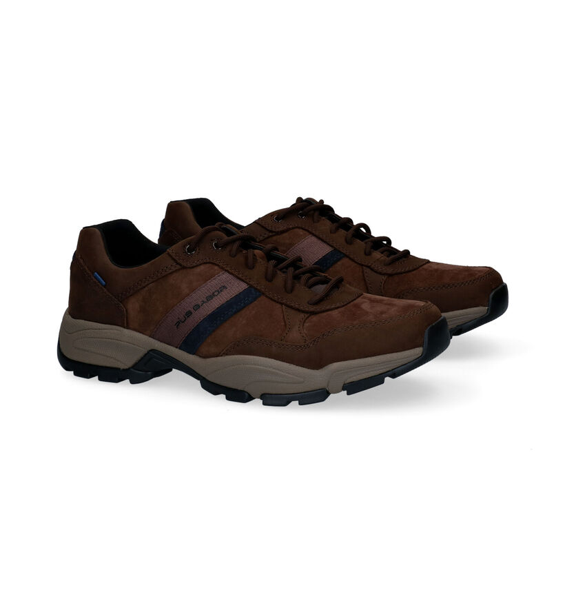 Pius Gabor Chaussures confort en Brun foncé pour hommes (314718) - pour semelles orthopédiques