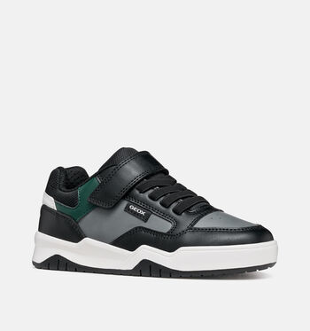 Geox Respira Low Baskets Noir/Beige/Bleu/Vert