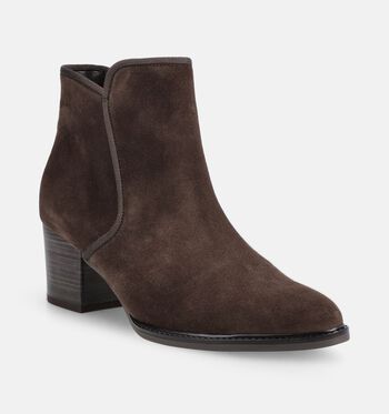 Gabor Comfort Bottines Marron/Taupe