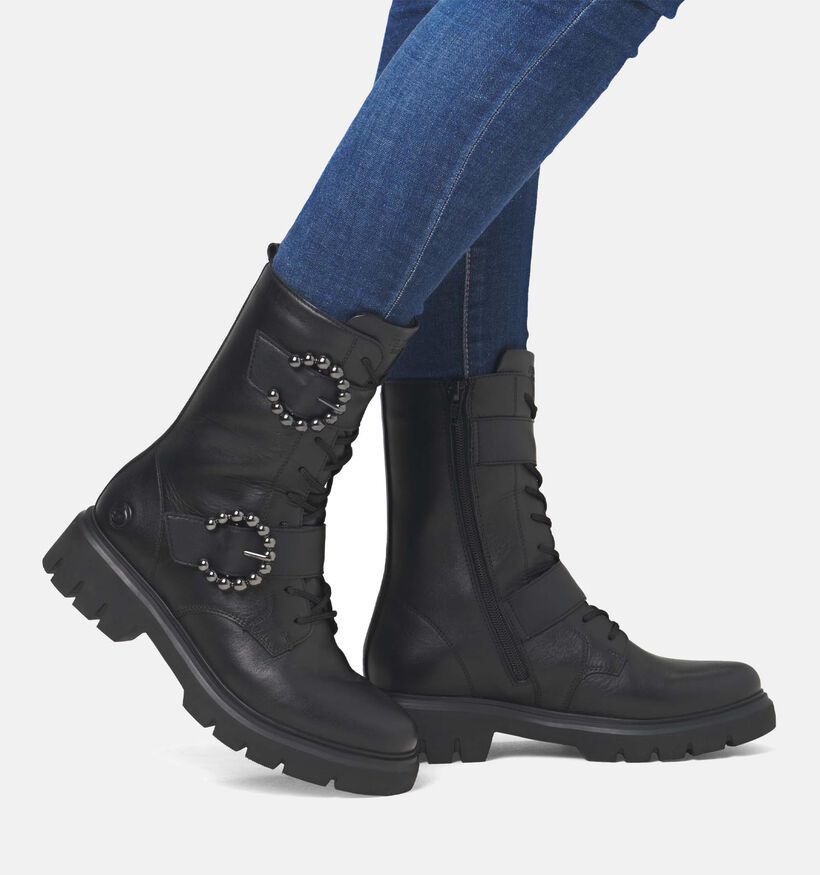Remonte Bottines motardes en Noir pour femmes (347249)