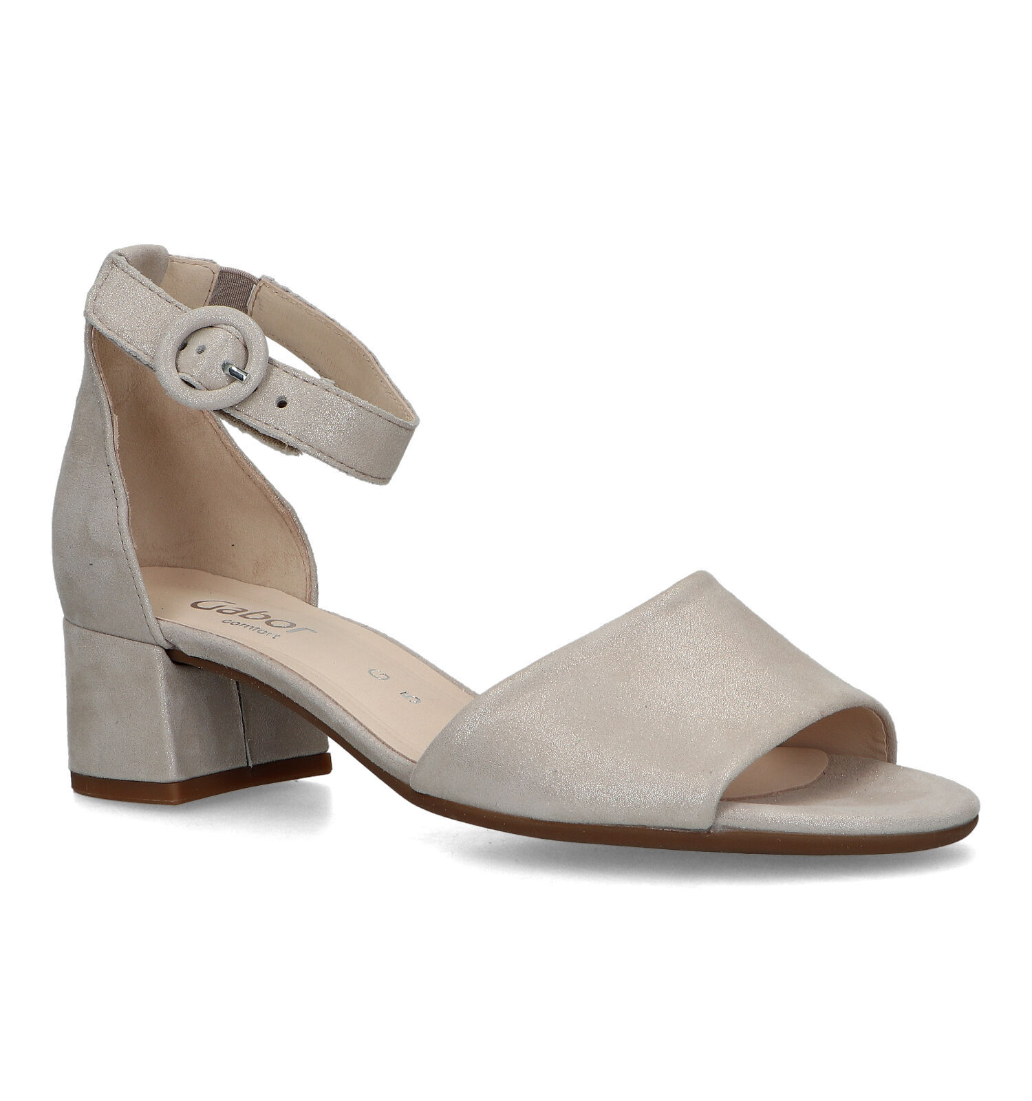 Gabor online gouden sandalen