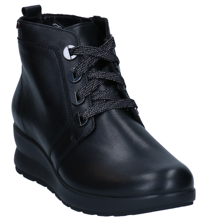 Mephisto Philipa Bottillons à talons en Noir en cuir (298104)