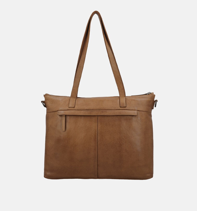 Hide & Stitches Cognac Shoppertas voor dames (374214)