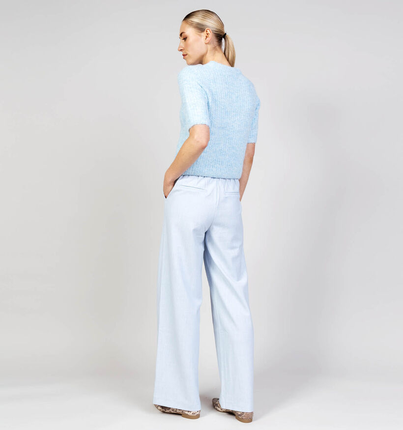 Vila Varone Pantalon classique en Bleu pour femmes (368071)