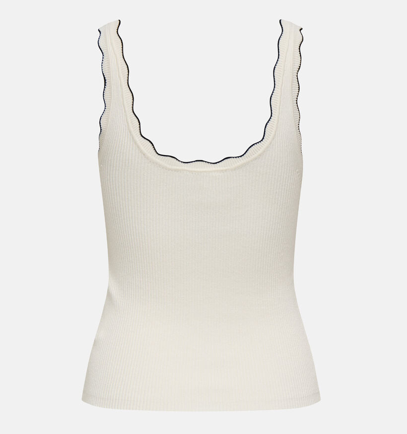 JDY Nanna Scallop D&eacute;bardeur en Ecru pour femmes (370067)