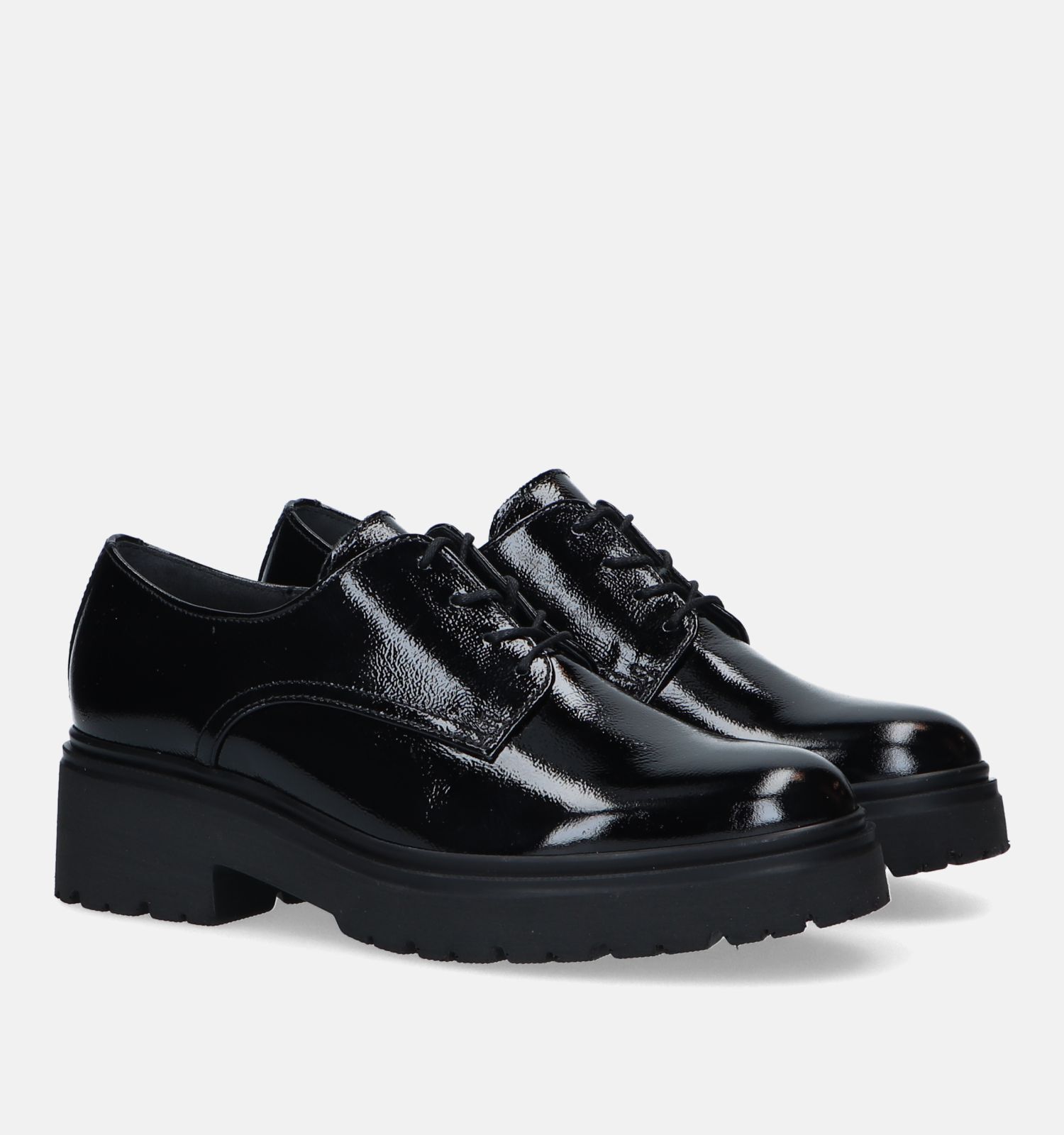 Gabor Best Fitting Zwarte Veterschoenen Dames Lage schoenen