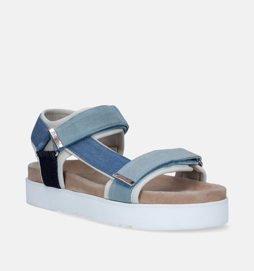 Maruti Beau Blauwe Plateausandalen voor dames (337944)