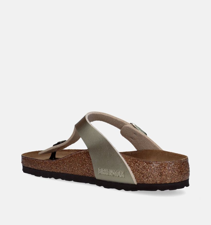 Birkenstock Gizeh Gouden Teenslippers voor dames (339534)