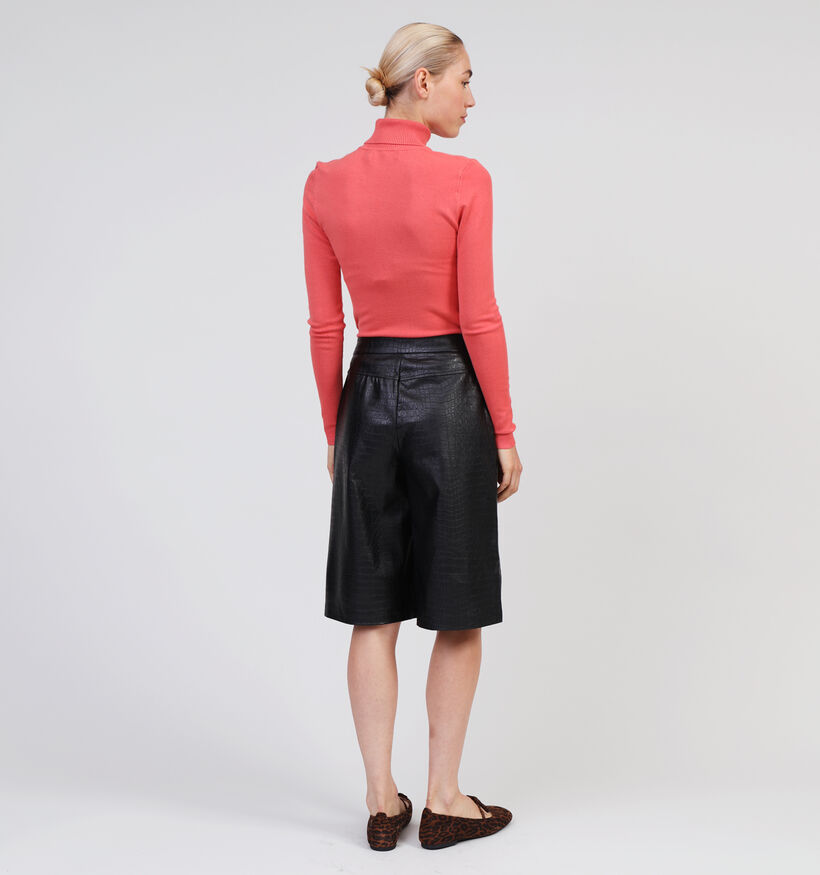 Vero Moda Glory Pull avec col roulé en Orange pour femmes (344087)