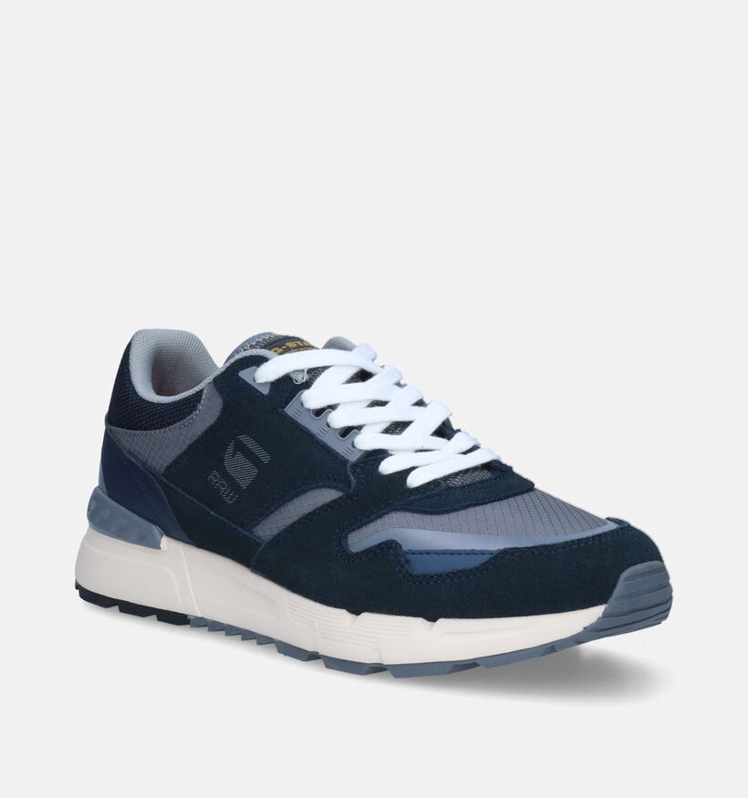G-Star Holorn RPS Chaussures à lacets en Bleu pour hommes (350057) - pour semelles orthopédiques