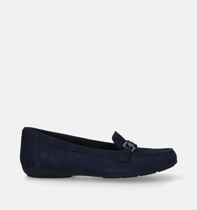 Geox Blauwe Mocassins in nubuck (278868)