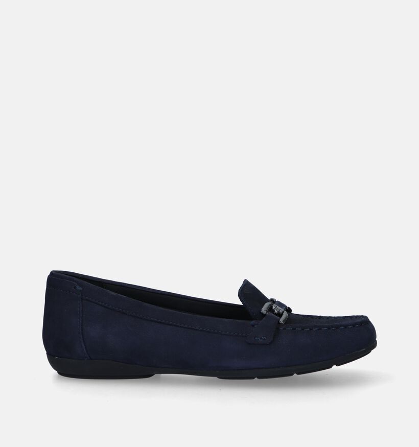 Respira Mocassins en Bleu foncé pour femmes (278868)