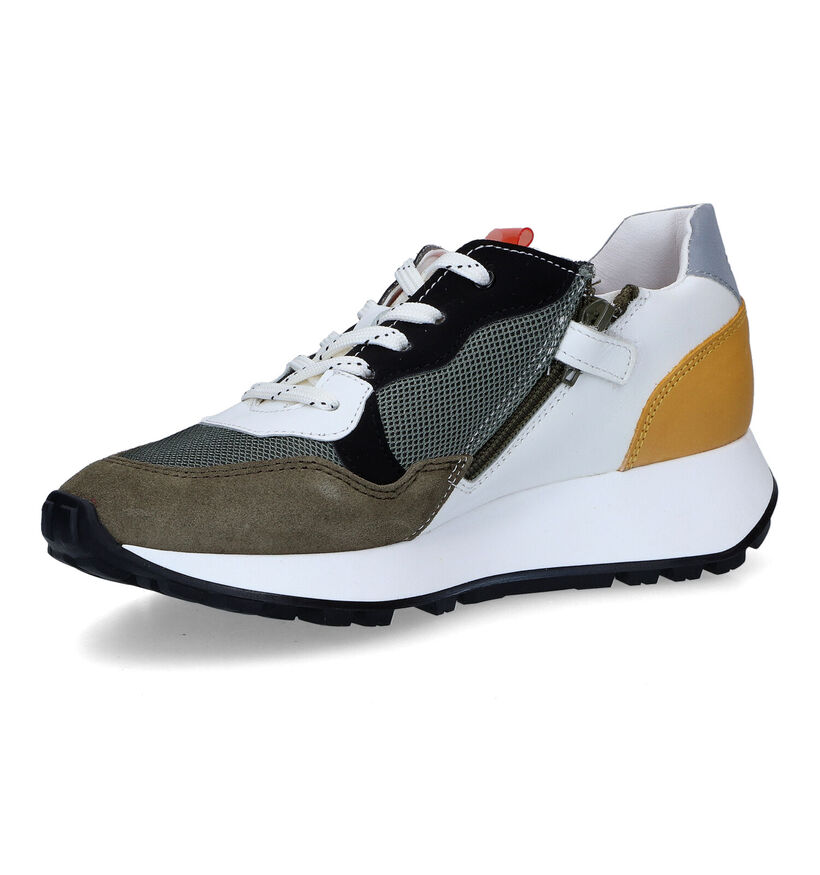 Little David Remko Kaki Sneakers voor jongens (308256) - geschikt voor steunzolen