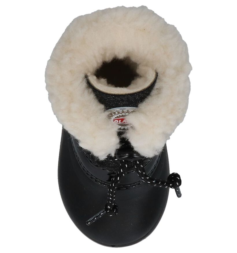 Olang Bottes de neige en Noir en cuir verni (230912)