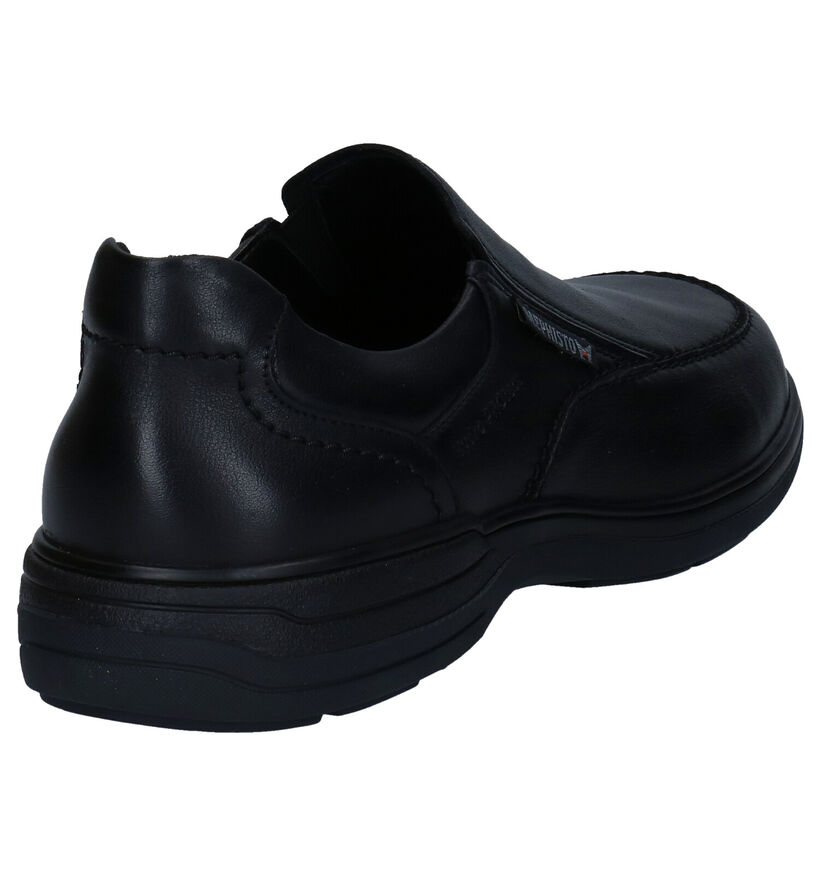 Mephisto Davy Riko Chaussures sans lacets en Noir pour hommes (298248) - pour semelles orthopédiques