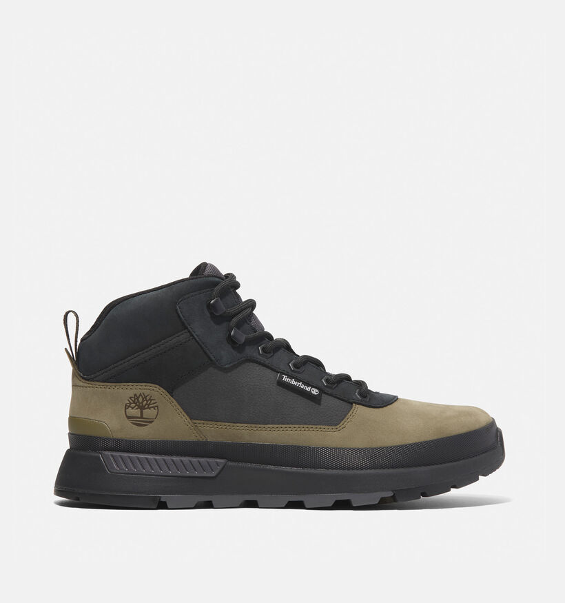 Timberland Field Trekker Mid Bottines en Vert Olive pour hommes (344961) - pour semelles orthopédiques