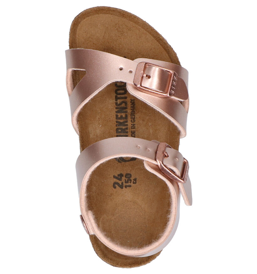 Birkenstock Rio Rose Gold Sandalen voor meisjes (338101)