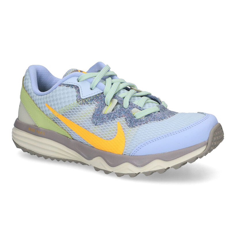 Nike Juniper Trail Chaussures de randonnée en Bleu en simili cuir (312419)