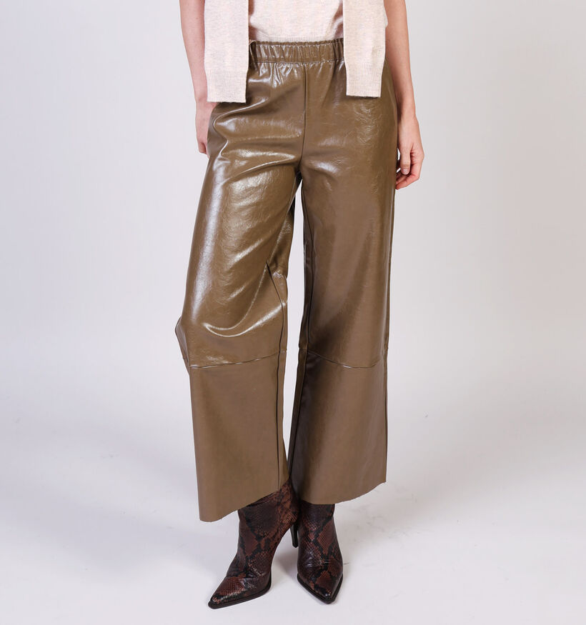Orfeo Nona Pantalon en Vert pour femmes (364337)
