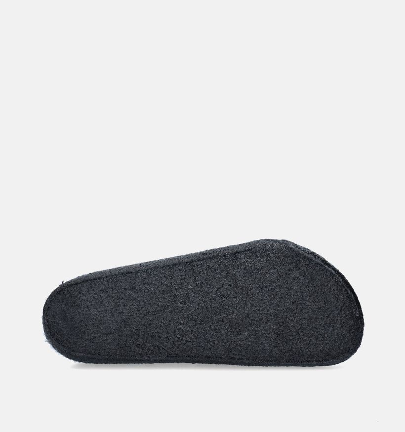 Birkenstock Zermatt Standard Pantoufles en Gris pour hommes (344040)