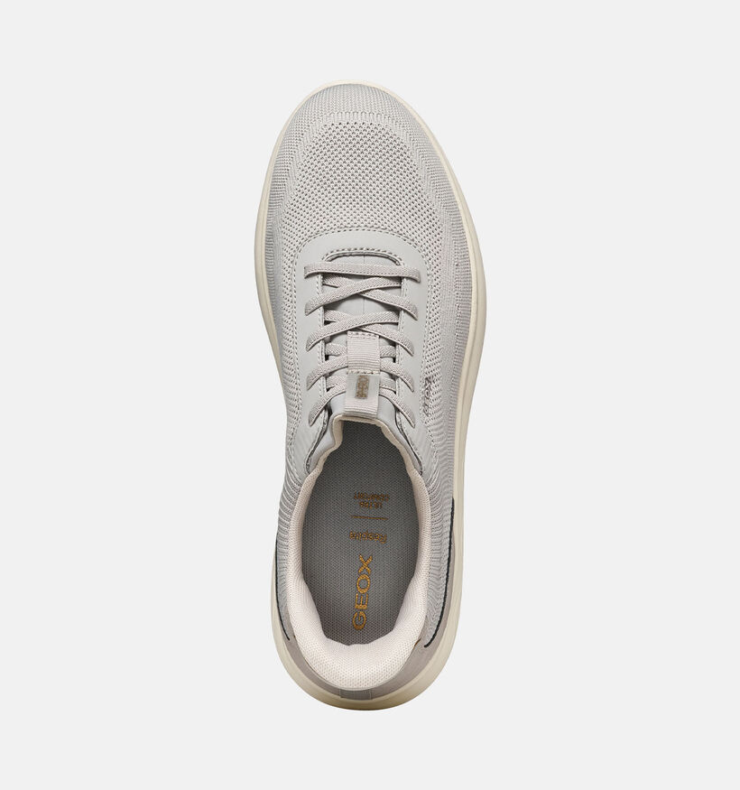 Geox Spherica Plus Slip-ons en Gris pour hommes (369115) - pour semelles orthop&eacute;diques