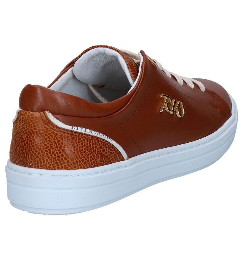 River Woods Cognac Veterschoenen in leer (289058)