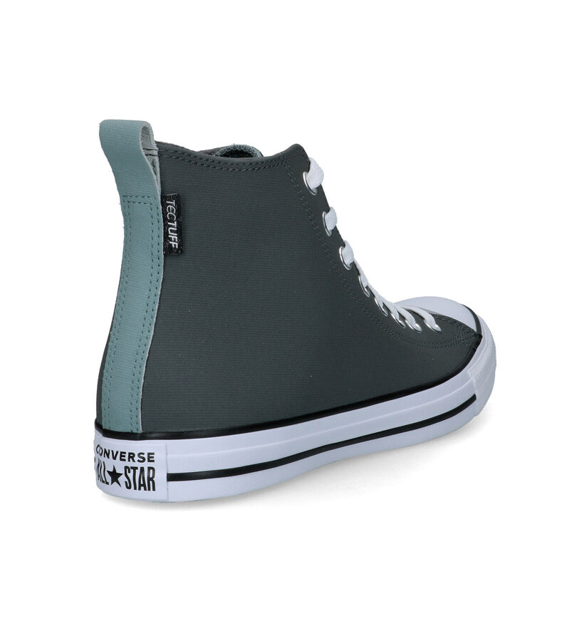 Converse Chuck Taylor All Star Hi Baskets en Gris pour hommes (325518)