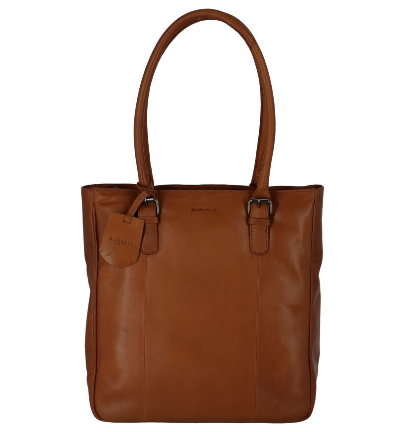 Cognac Shopper Burkely Lois Lane in leer (235375)