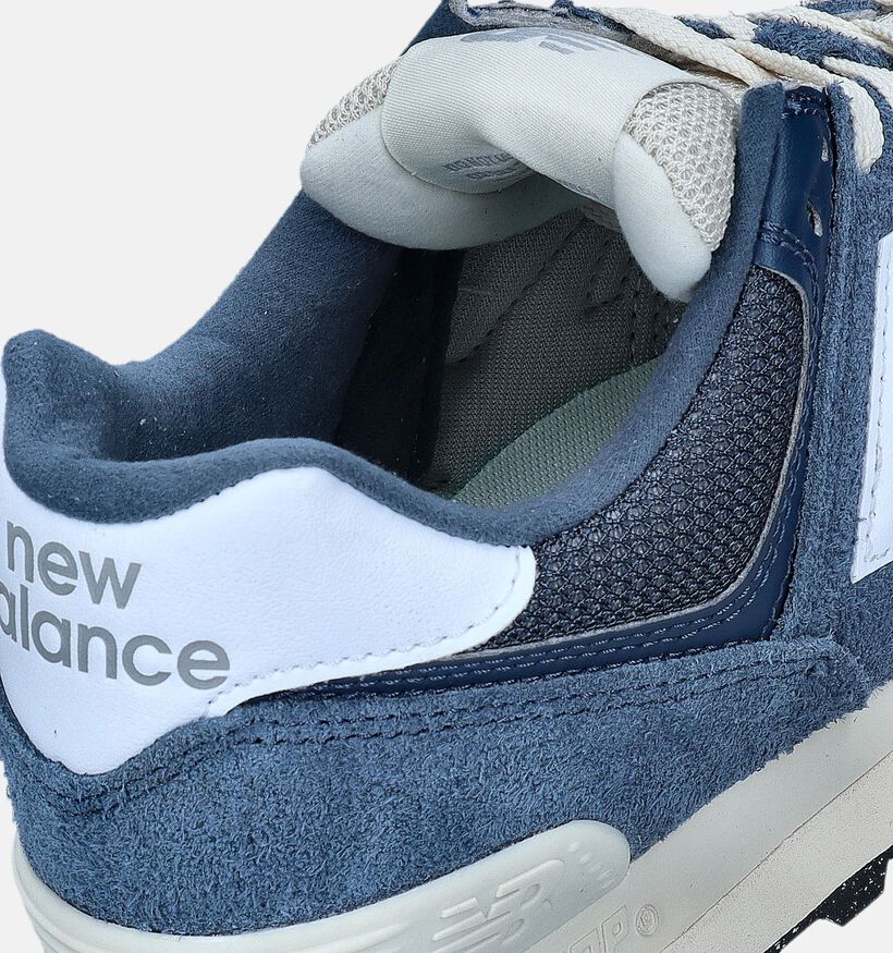 New Balance U 574 Baskets en Bleu pour femmes (349400) - pour semelles orthopédiques
