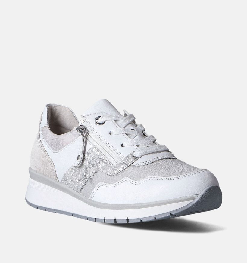 Gabor Witte Sneakers voor dames (356666) - geschikt voor steunzolen
