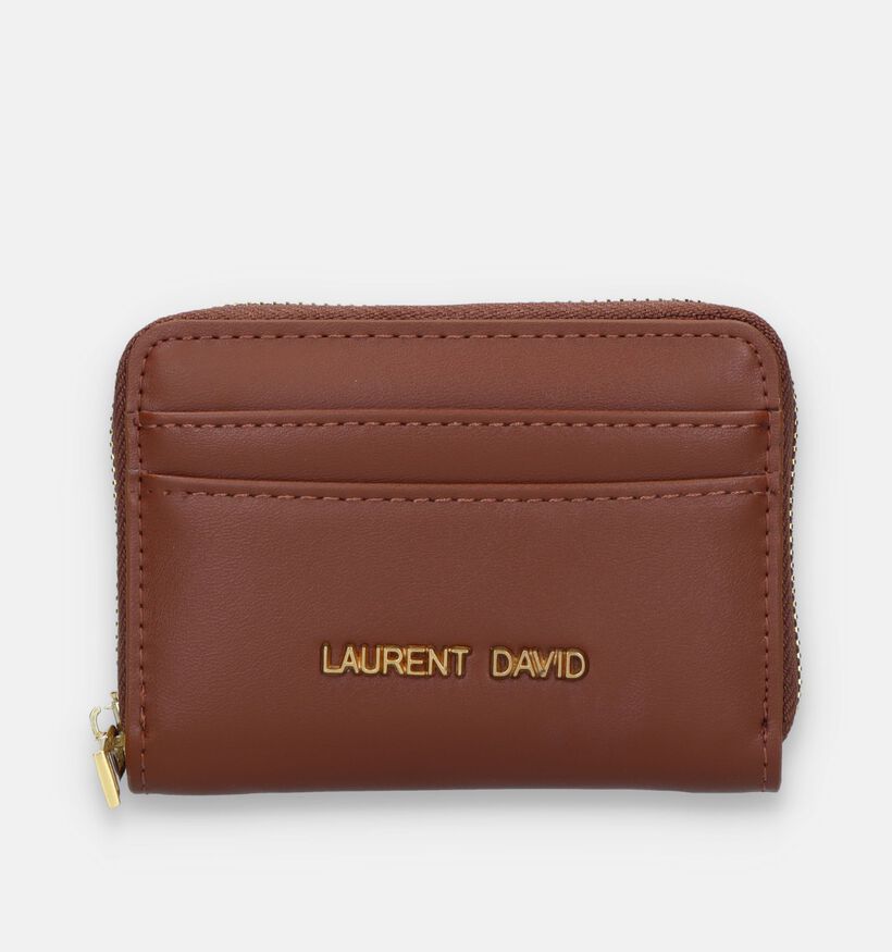 Laurent David Porte-cartes en Cognac pour femmes (333671)