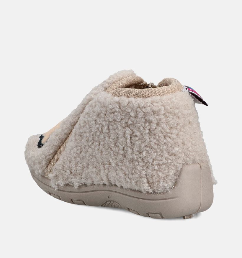 Bumba Beige Teddy Pantoffels voor jongens, meisjes (364888)
