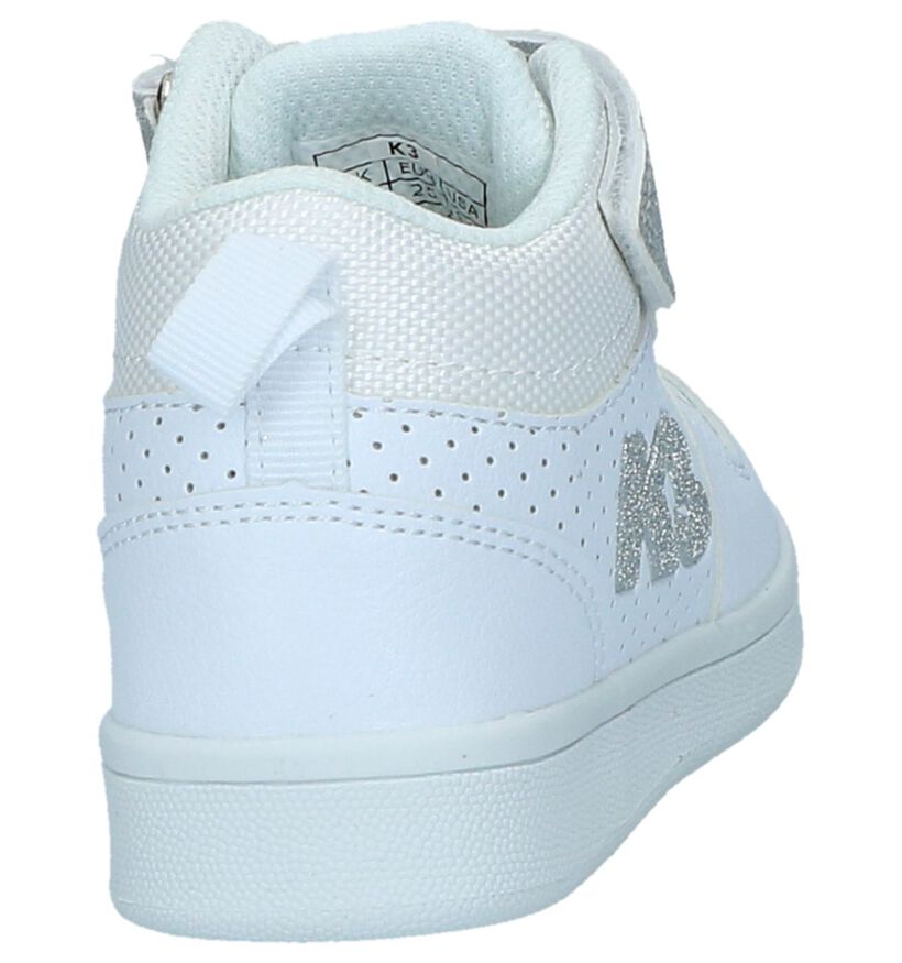 K3 Witte Hoge Sneakers in kunstleer (236947)