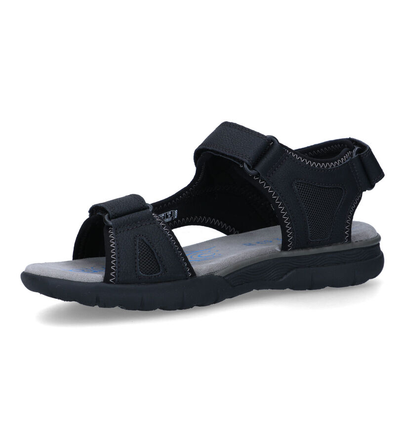 Geox Spherica Sandales en Noir en simili cuir (326721)