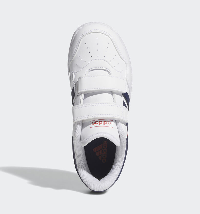 adidas Hoops 4.0 Witte Sneakers voor jongens, meisjes (362469)