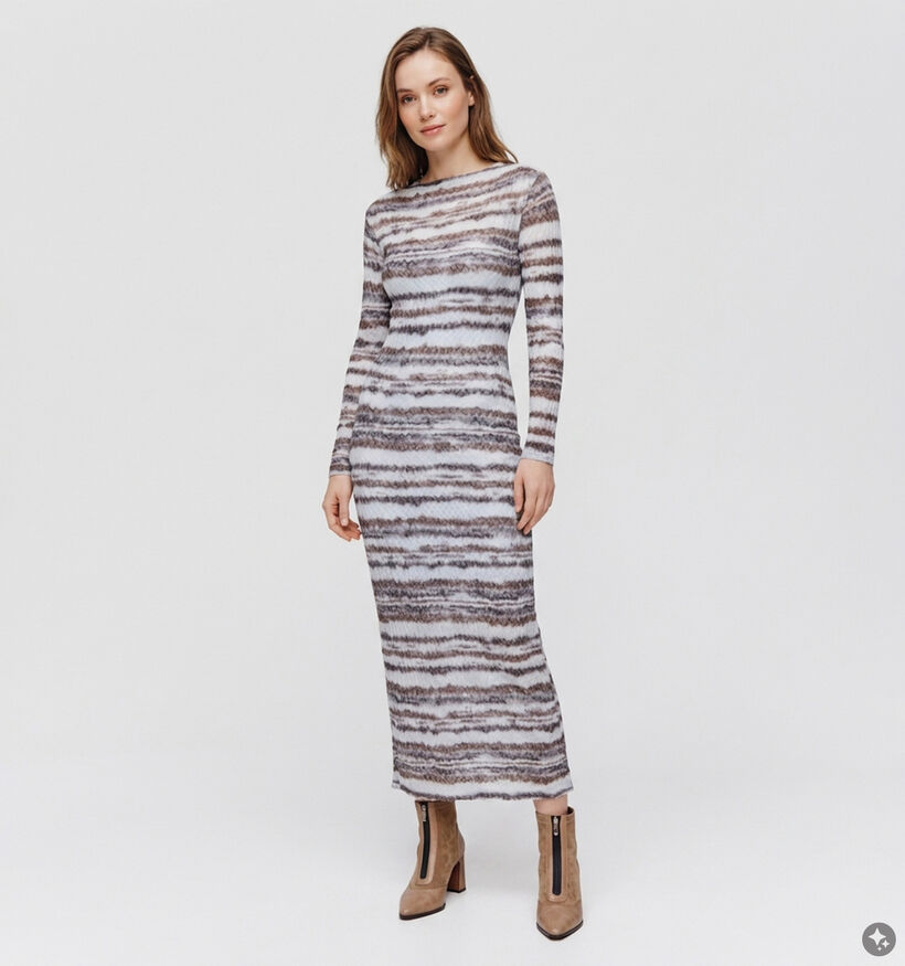 Vila Linka Robe longue en Bleu pour femmes (383842)