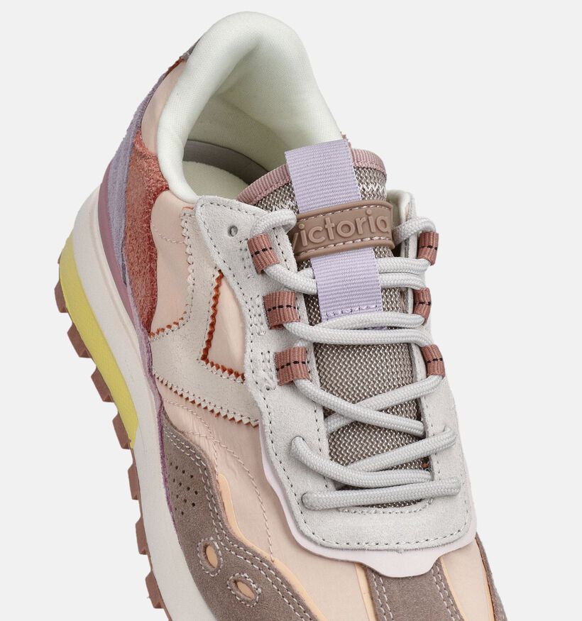 Victoria Baskets casual en Rose pour femmes (369925) - pour semelles orthop&eacute;diques